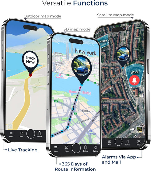 Salind GPS 4G 9-35V LTE OBD Fleet and Vehicle Tracker Hidden Car, Truck, Trailer Locator with Real-Time Monitoring
