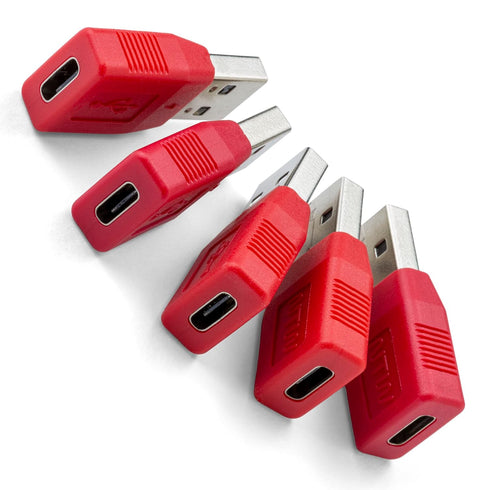 NTW USB-A to USB-C Data Blocker, Secure Charging USB Adapter for Blocking Data Sync and Juice Jacking