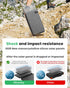 Hiluckey 25000mAh, 4 3A Pack 3 Solar Charger Outdoor USB C Portable Power Bank with Solar Panels, Fast Charge External