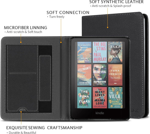 CoBak 12th 2024 (7") Case with Stand for Kindle Paperwhite Gen Released & Kindle Colorsoft Signature Edition - Durable