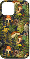 iPhone 12 mini Case - Mushroom Woodland Scene with Elderberries Fungi Nature Shrooms