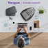 Targus Ergonomic Foldable Bluetooth Keyboard, Split Travel Wireless Keyboard, Rechargeable for Android, iPhone,