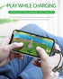 iPhone Headphone Adapter (2 in 1), Dual Lightning Jack Audio Charger Connector, MFI Certified Music Charging