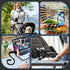 Masansan 16.5 Phone Holder for Treadmill, Stroller, Shopping Cart, Desk, Portable Gooseneck Long Arm Phone Mount