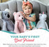My Baby's Heartbeat Bear 20 3x5 My Babys Heartbeat Bear, Second Re-Recordable Voice Recorder Plush Keepsake, Ultrasound