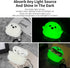 Compatible Charging Case Cover for Apple AirPods Pro 2nd/1st Generation with Cleaner Kit, Luminous 3D Halloween Ghost