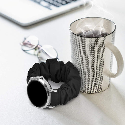 Mindrose Smart Watch Bands, 18mm Fabric Elastic Scrunchie Replacement Straps for Mindrose H80 1.47 inch Watch