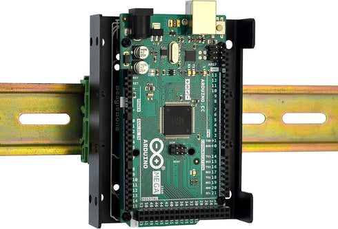 DIN Rail Mount Bracket for Raspberry Pi A+ B+ 2B 3B 3B+ 4B Zero Arduino Uno Mega BeagleBone