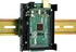 DIN Rail Mount Bracket for Raspberry Pi A+ B+ 2B 3B 3B+ 4B Zero Arduino Uno Mega BeagleBone