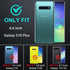 Military Grade 3 in 1 Heavy Duty Case for Samsung Galaxy S10 Plus, with 2Pcs Self Healing Flexible TPU Screen Protector