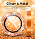 17 17 17pro 9H Matekxy for iPhone Pro / iPhone Pro Max Camera Lens Protector Glitter - for promax Cute Girly Metal