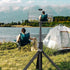 MOLEKSDAL 71 360 Portable and Extendable Phone Tripod & Selfie Stick, with Wireless Remote Control and Rotation, Ideal