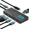 SABRENT USB C Hub 5-in-1 Docking Station, 10Gbps USB-A & USB-C Ports, 4K