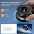 ULANZI 360 14N 17 16 Vacuum Suction Cup Phone Mount, Rotatable Magnetic Phone Holder with Adhesive Pad, Magnet for Car