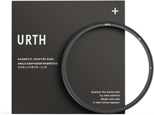 Urth 62mm Magnetic Lens Filter Adapter Ring, Screw-in Adapter for Magnetic Filter System