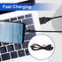 uxcell USB Replacement Charger Cable, Fast Charging Cord, DC 2mm Small Pin, 70cm, Black