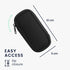 kwmobile 4.5 1.8 inches (11.5 4.5 cm) Neoprene Voice Recorder Case Compatible with Universal Voice Recorder - Inside