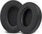 SOULWIT Replacement Earpads for HyperX Cloud 1/2/Pro/Core/Alpha/Alpha S/Flight/Stinger, Noise Isolation Foam, MF Black