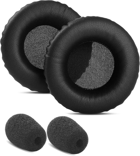 H820e Ear Pads, Replacement Ear Cushion for Logitech H820e, H570e, H650e Wireless USB PC Headsets