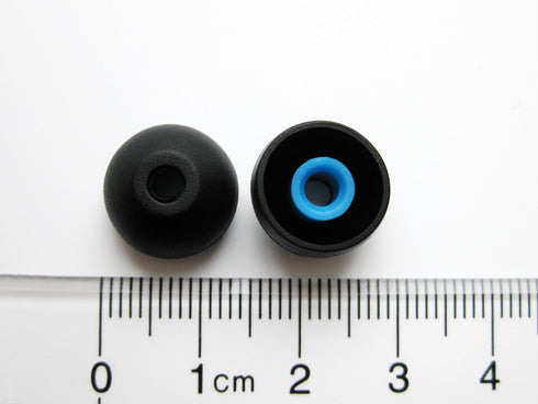 12 pcs (L) Large Hybrid Replacement Set Earbuds Eartips, Compatible with Sony XBA, MDR and DR Series