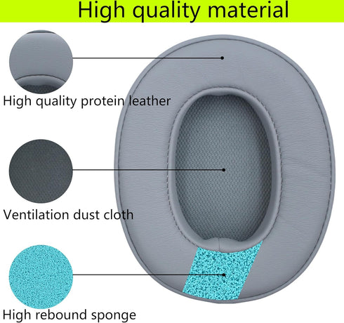 Replacement Ear Pad Compatible with Skullcandy Crusher Wireless/Crusher360/Hesh3/Hesh ANC/Hesh Evo/Venue ANC Headset