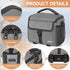 GMAK 9'' 4.7'' 7.5'', Camera Bag for Photographers, Anti-shock Camera Shoulder Bags with Water-resistant Rain Cover