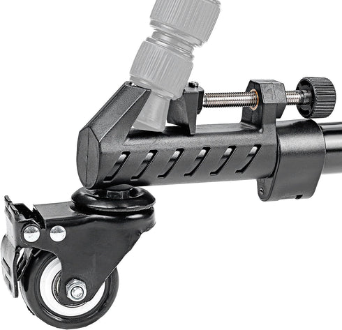 NEEWER Heavy Duty Photography Tripod Dolly with 33lbs Capacity, 2-Inch Rubber Wheels, Adjustable Leg Mount & Carry Bag