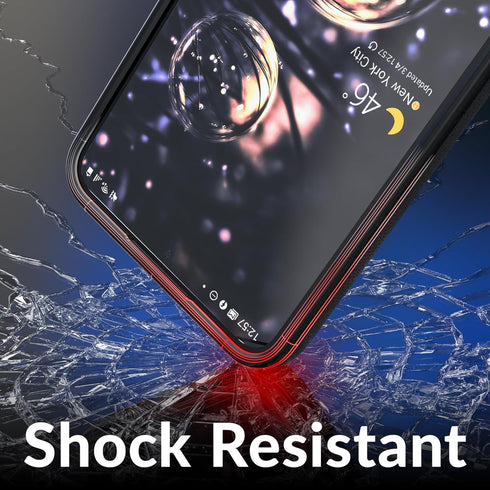 Crave Dual Guard Case for Samsung Galaxy S24, Black, Shockproof Protection Dual Layer Case