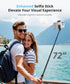 Fuloview 72'' Selfie Stick Tripod,Tripod for iPhone Wireless Remote for Selfies,Group Photograph,Video Recording. Phone