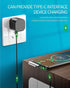 USB-C to 3.5mm Audio Adapter 2 in 1 DAC Charger Dongle Type C Headphone Jack Aux Splitter for Samsung Galaxy/iPhone