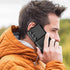 Vofolen Wallet Case for Samsung Galaxy S24+ with Card Holder, 4-Card Heavy Duty Shockproof Cover, Black