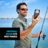 Nite Ize Runoff Waterproof Phone Case with TRU Zip Technology, IP67 Waterproof for Poolside & Beach, Charcoal