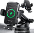 CHGeek Wireless Car Charger with Phone Holder Mount, 15W Fast Charging for Car Accessories