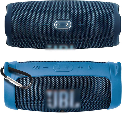 Silicone Case Cover for JBL Charge 5 Waterproof Portable Bluetooth Speaker, Travel Carrying Protective Gel Soft Skin -