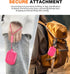 MATEKXY AirPods Pro Case with Cleaner Kit, Shockproof Cover with Lanyard & Keychain, Compatible with MagSafe - Pink