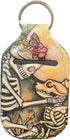 Cute Girl Skeleton Hand Sanitizer Keychain Holder - Fun & Functional Accessory