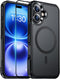 Temdan Designed for iPhone 16 Case Magnetic, Compatible with Magsafe, Military Grade Drop Protection, Tough Rugged Case