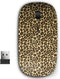 2.4G Ergonomic Portable USB Wireless Mouse for PC, Laptop, Computer, Notebook with Nano Receiver (Leopard Cheetah Skin)