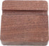 Gadpiparty Wooden Phone Stand Dual Slot Universal Mobile Phone Holder Walnut 8x8x2cm for