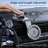 SYNCWIRE MagSafe Car Mount for Universal Dashboard & Tesla Screen, Kevlar Silver Magnetic Phone Holder for iPhone 16