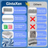 GintaXen 13-in-1 Set Upgraded Keyboard Cleaning Kit, Electronics Cleaner Tool with Dust Cleaning Putty, Microfiber