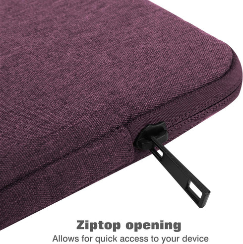 MoKo 7-8 Inch Tablet Sleeve Bag, Polyester Pouch Cover Case for iPad Mini (A17 Pro) 8.3" 2024, iPad Mini 6/5/4/3/2/1,
