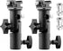 2Pack Anwenk Speedlite Mount Swivel Light Stand Bracket with Umbrella Holder for Nikon Canon Pentax Olympus DSLR