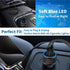 Stuffcool 2Pack USB C Car Charger, 52.5W USB-C & USB-A Power Adapter PD/QC Type C Fast Charging Cigarette Lighter for