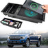 Wireless Charger for F150 2009-2023, Fast Charging Center Console Organizer Box with USB-A USB-C Port for Ford F150