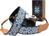 Padwa Lifestyle Camera Strap - 2" Cowhide Leather Head Ends Cotton Straps for Photographers, Adjustable Neck & Crossbody