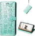CCSmall Cartoon Cute Wallet Case for Samsung Galaxy S22, Cat Dog Style Flip Cover with ID Card Holder, PU Leather MG