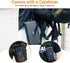 KIWIFOTOS 24 14pcs 10pcs Slots AA AAA Battery Case Holder with Battery Tester for AA & AAA Batteries Organizer