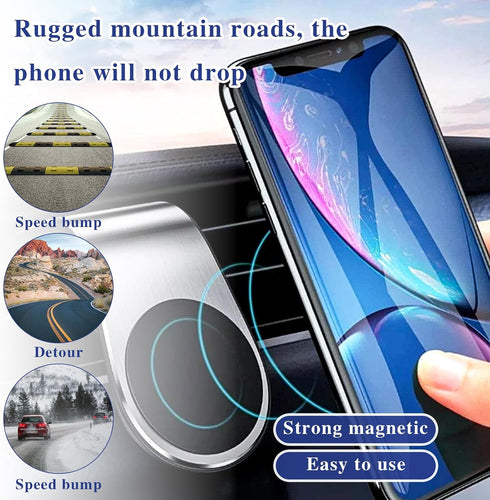 Bewudy 30 Set (5 3.8CM) Self-Adhesive Metal Plates, Replacement for Phone Case, Car, Square Plates, Adhesive Base