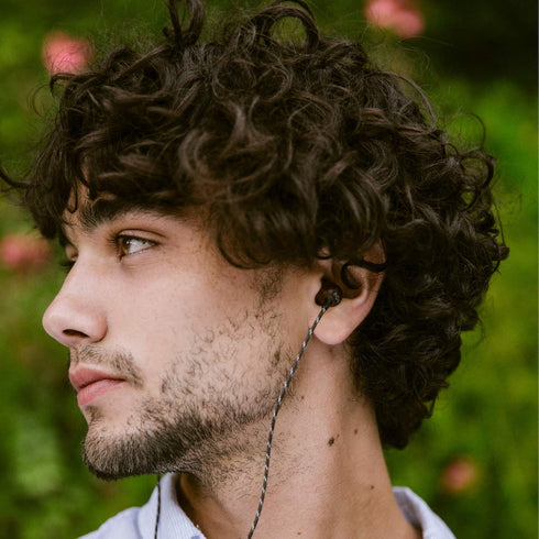 House of Marley Smile Jamaica Wired Earphones, Noise Isolating Design, Sustainable Materials, Signature Black